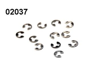 004-02037 E-Clips 12 Stuks 